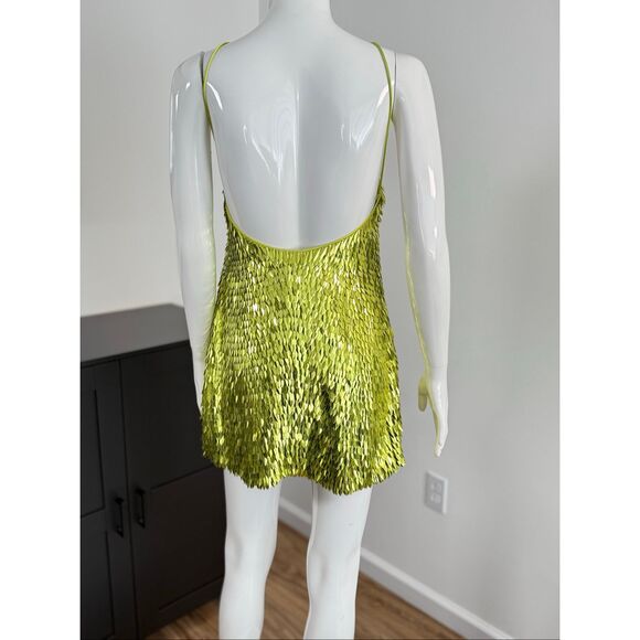 Retrofete NARA Feather Sequin Mini Dress Size Small - Picture 12 of 16